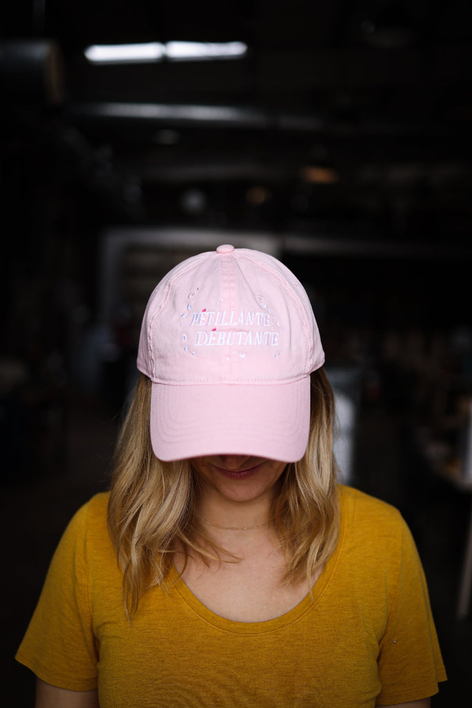 Baby Pink Pétillant Débutante Austin - hat The Winery baseball