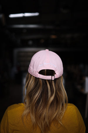 Baby Pink Pétillant Débutante baseball hat